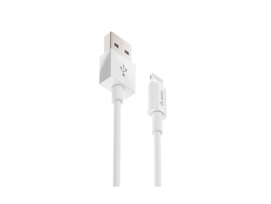 Кабель OLMIO USB 2.0 - Lightning 2м белый (38687)