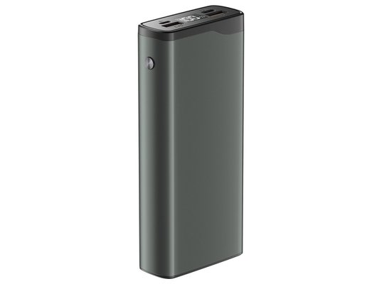 Внешний аккумулятор OLMIO QL-20, 20000mAh, gray