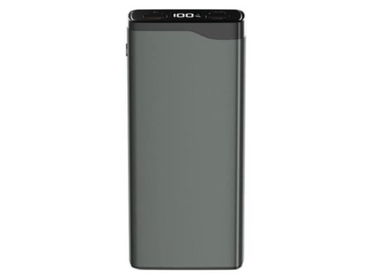 Внешний аккумулятор OLMIO QL-20, 20000mAh, gray