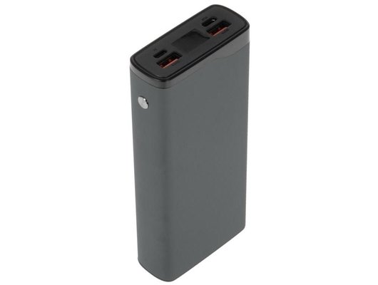 Внешний аккумулятор OLMIO QL-20, 20000mAh, gray