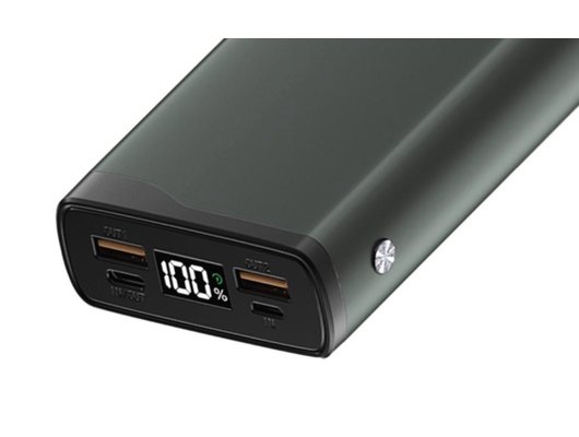 Внешний аккумулятор OLMIO QL-20, 20000mAh, gray