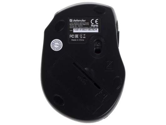 Мышь беспроводная Defender Ultra MM-315 черный