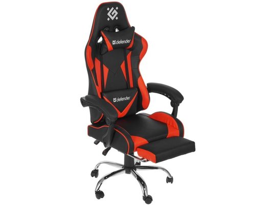 Кресло Defender Pilot Black/Red