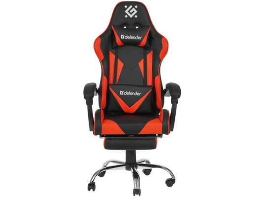 Кресло Defender Pilot Black/Red