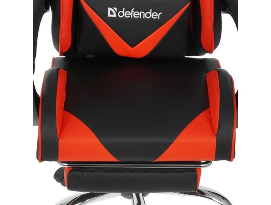 Кресло Defender Pilot Black/Red