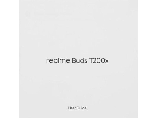 Гарнитуры TWS стерео REALME BUDS T200X WHITE