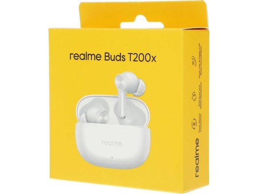 Гарнитуры TWS стерео REALME BUDS T200X WHITE