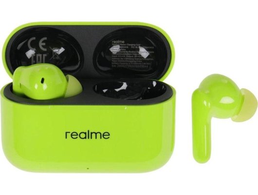 Гарнитуры TWS стерео REALME BUDS T200 GREEN