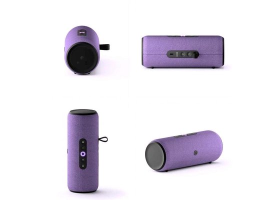 Умная колонка ЯНДЕКС СТАНЦИЯ СТРИТ YNDX-00030VIO (фиолетовый)