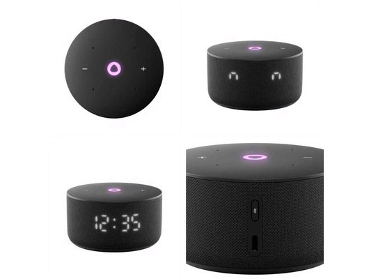 Умная колонка ЯНДЕКС СТАНЦИЯ Мини 3 черный (YNDX-00027BLK)