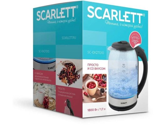 Чайник электрический Scarlett SC-EK27G10