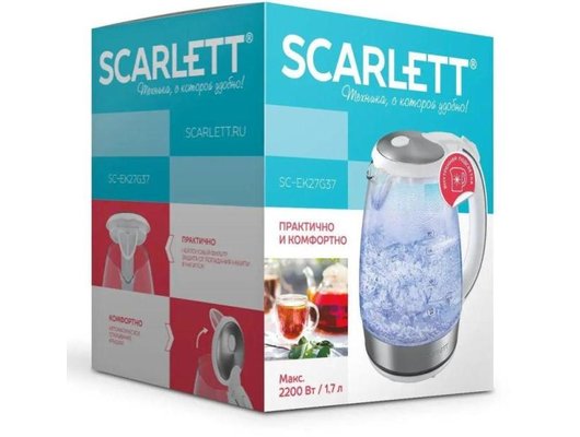 Чайник электрический Scarlett SC-EK27G37