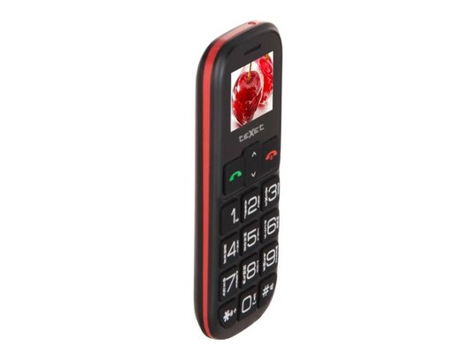 Мобильный телефон TeXet TM-B322 черно-красный