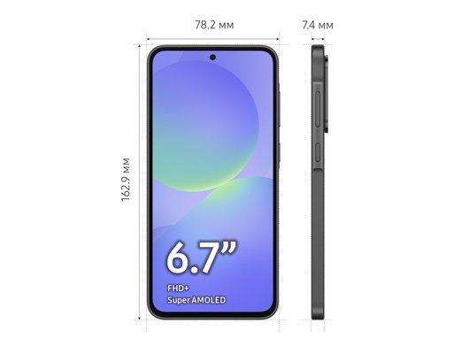 Смартфон Samsung Galaxy A36 5G 8/256Gb SM-A366E Black