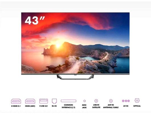 4K (Ultra HD) Smart телевизор HAIER 43 HQLED S2 Pro
