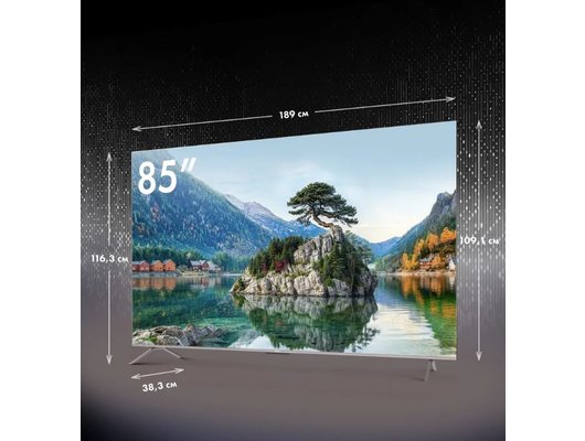 4K (Ultra HD) Smart телевизор HAIER 85 HQLED S4 (ИМП)