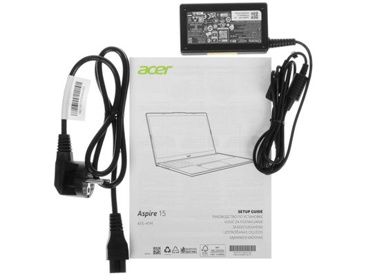 Ноутбук Acer Aspire 15 A15-41M-R1HS/NX.KXACD.003/Ryzen 5-8640HS/16Gb/1Tb/15.6 FHD IPS/DOS серый