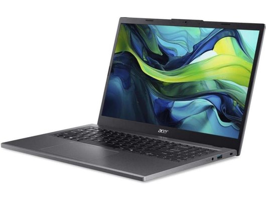 Ноутбук Acer Aspire 15 A15-51M-39F7/NX.KXRCD.002/Core i3-100U/8Gb/512Gb/15.6 FHD IPS/DOS серый