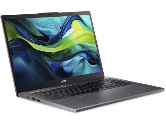 Ноутбук Acer Aspire 15 A15-51M-39F7/NX.KXRCD.002/Core i3-100U/8Gb/512Gb/15.6 FHD IPS/DOS серый