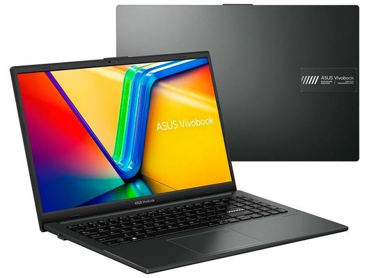 Ноутбук ASUS VivoBook E1504FA-BQ719/90NB0ZR2-M01640/Ryzen 5-7520U/8Gb/512Gb/15.6 FHD IPS/DOS черный