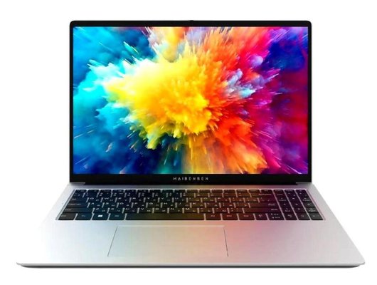 Ноутбук Maibenben M653/M6531SB0HSRE0/Ryzen 3-5400U/8Gb/512Gb/16 FHD IPS/Win11 серебристый