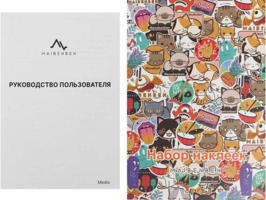 Ноутбук Maibenben M653/M6531SB0HSRE0/Ryzen 3-5400U/8Gb/512Gb/16 FHD IPS/Win11 серебристый