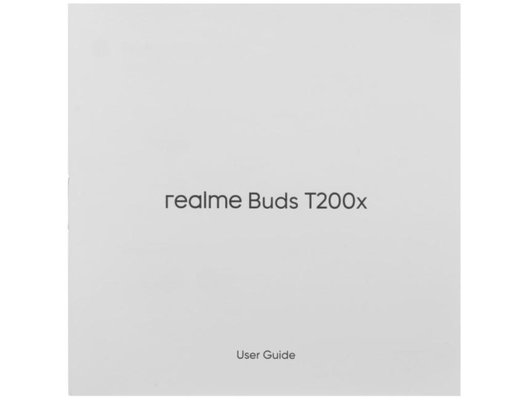 Гарнитуры TWS стерео REALME BUDS T200X BLACK