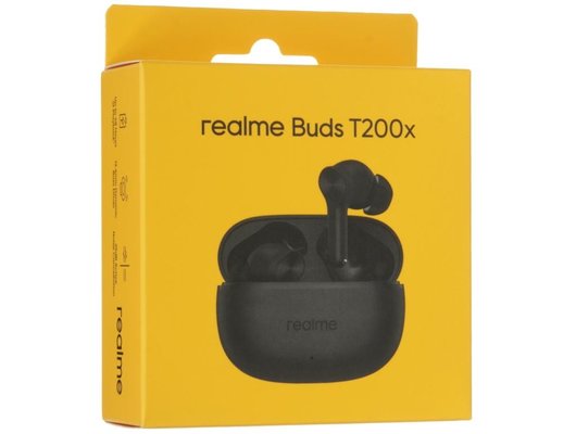 Гарнитуры TWS стерео REALME BUDS T200X BLACK