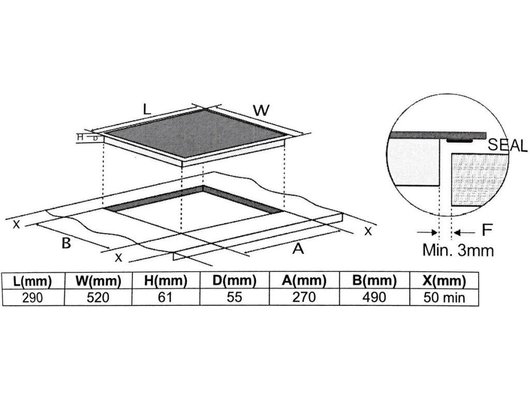 Варочная панель GORENJE GI3201BSCE
