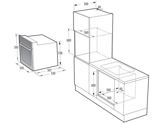 Духовой шкаф GORENJE BO6737E02NX
