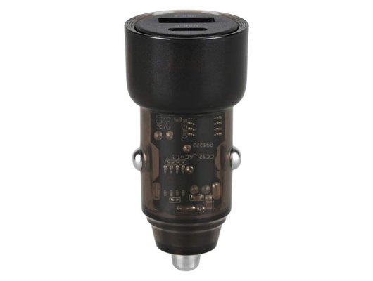 Зарядное устройство TFN TypeC+USB QC/PD 60W б/к black TFN-CC-60W-2110-BK