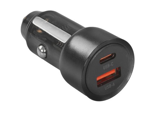 Зарядное устройство TFN TypeC+USB QC/PD 60W б/к black TFN-CC-60W-2110-BK