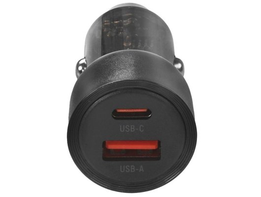Зарядное устройство TFN TypeC+USB QC/PD 60W б/к black TFN-CC-60W-2110-BK
