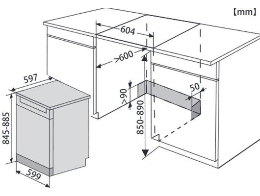 Посудомоечная машина GORENJE GS642E90W