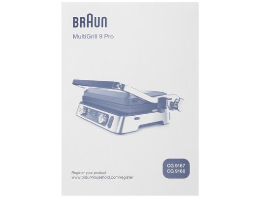 Электрогриль BRAUN CG9160