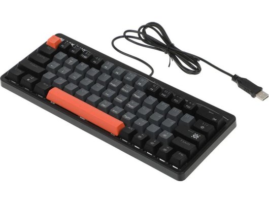 Клавиатура проводная игровая Defender Black Raven GK-417