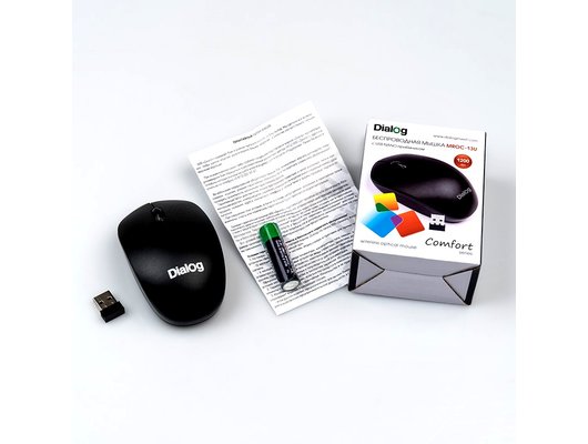 Мышь беспроводная Dialog MROC-13U Comfort RF