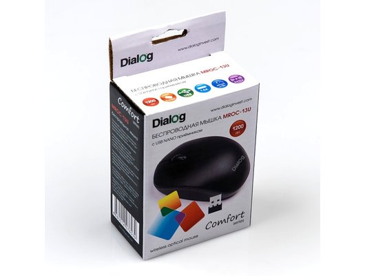 Мышь беспроводная Dialog MROC-13U Comfort RF