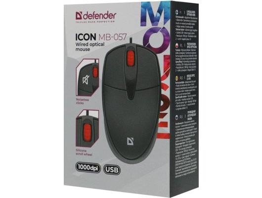 Мышь проводная Defender Icon MB-057