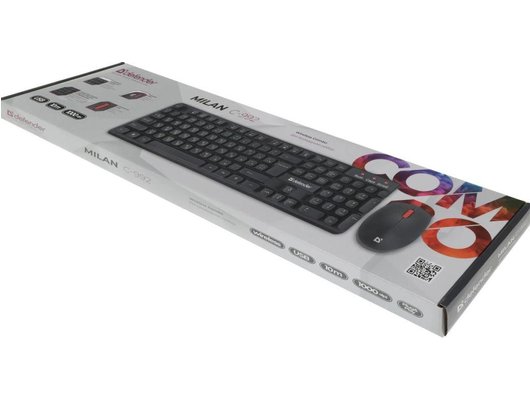 Клавиатура+мышь Defender Milan C-992 черный