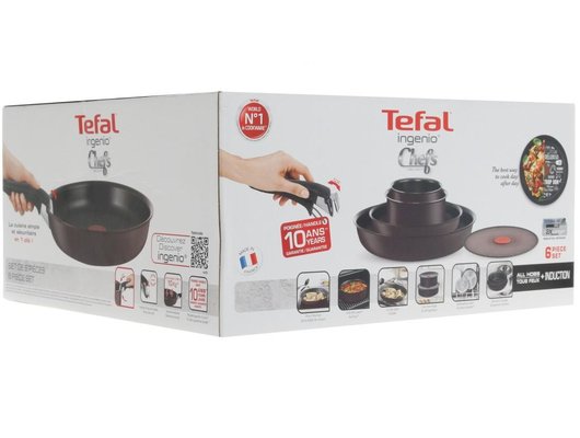 Набор посуды TEFAL L6559902 Ingenio Chef 6 предметов