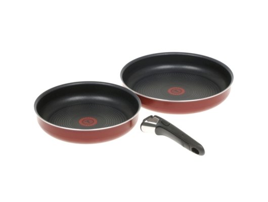Набор посуды TEFAL INGENIO RED 24/28/руч 5