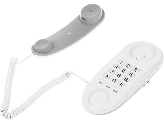 Проводной телефон TeXet TX-236 светло-серый