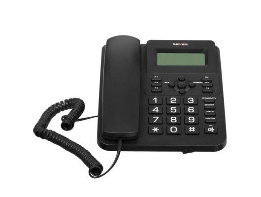 Проводной телефон TeXet TX-264 черный