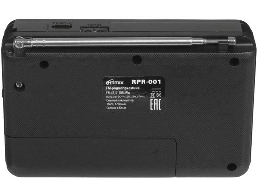 Радиоприемник Ritmix RPR-001