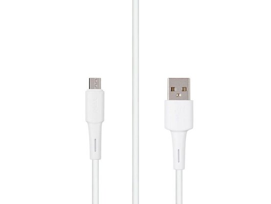 Кабель TFN microUSB 1.0m white (TFN-CMICUSB1MWH)