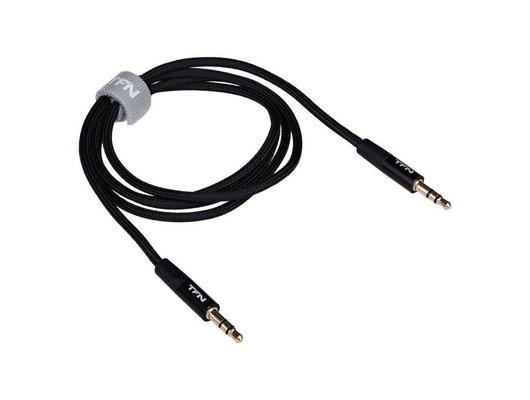 Кабель TFN AUX forza 1.0m black (TFN-CFZAUXMET1MBK)