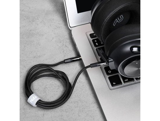 Кабель TFN AUX forza 1.0m black (TFN-CFZAUXMET1MBK)