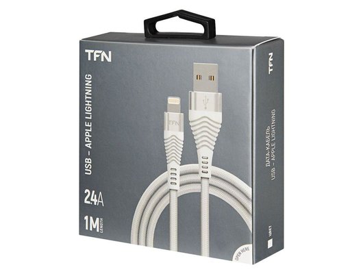 Кабель TFN кабель 8pin forza 1.0m white (TFN-CFZLIGUSB1MWH)