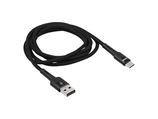 Кабель TFN TypeC Envy 1.2m нейлон black (TFN-C-ENV-AC1MBK)